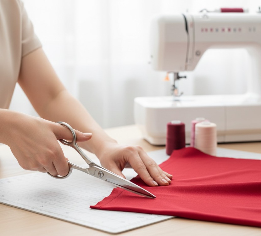 DMC Orijinal Dressmaking Makas - Paslanmaz Çelik, Şık Metal Saplı