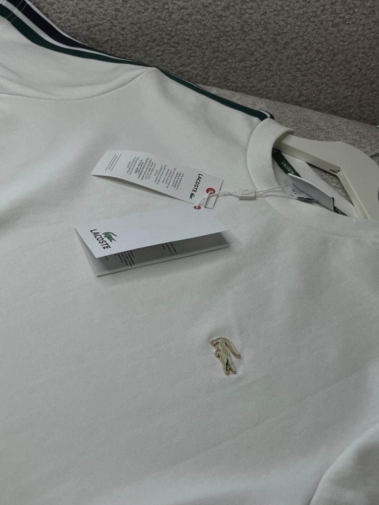 Lacoste Premium Şort Takım Beyaz 