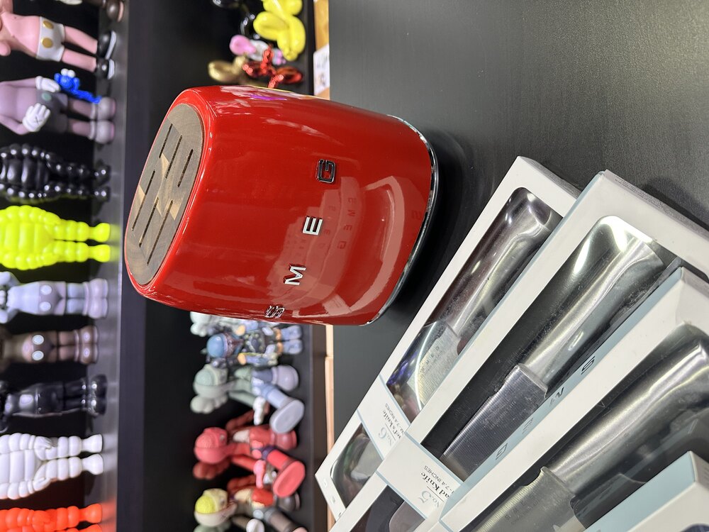 Smeg Kırmızı Bıçak Seti