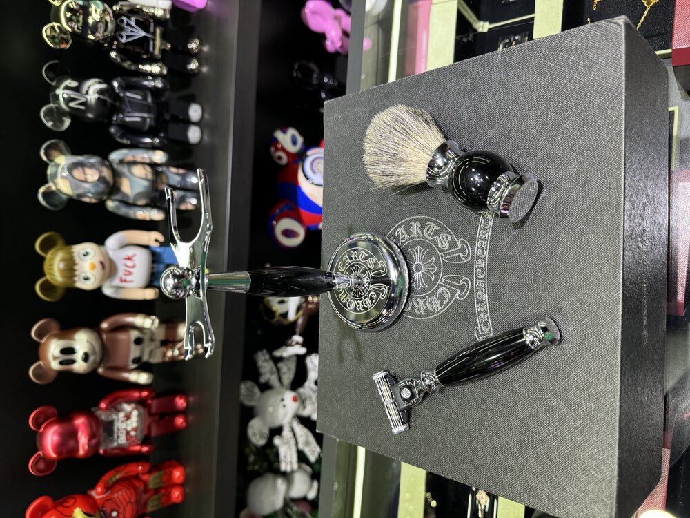 Chrome Hearts traş seti
