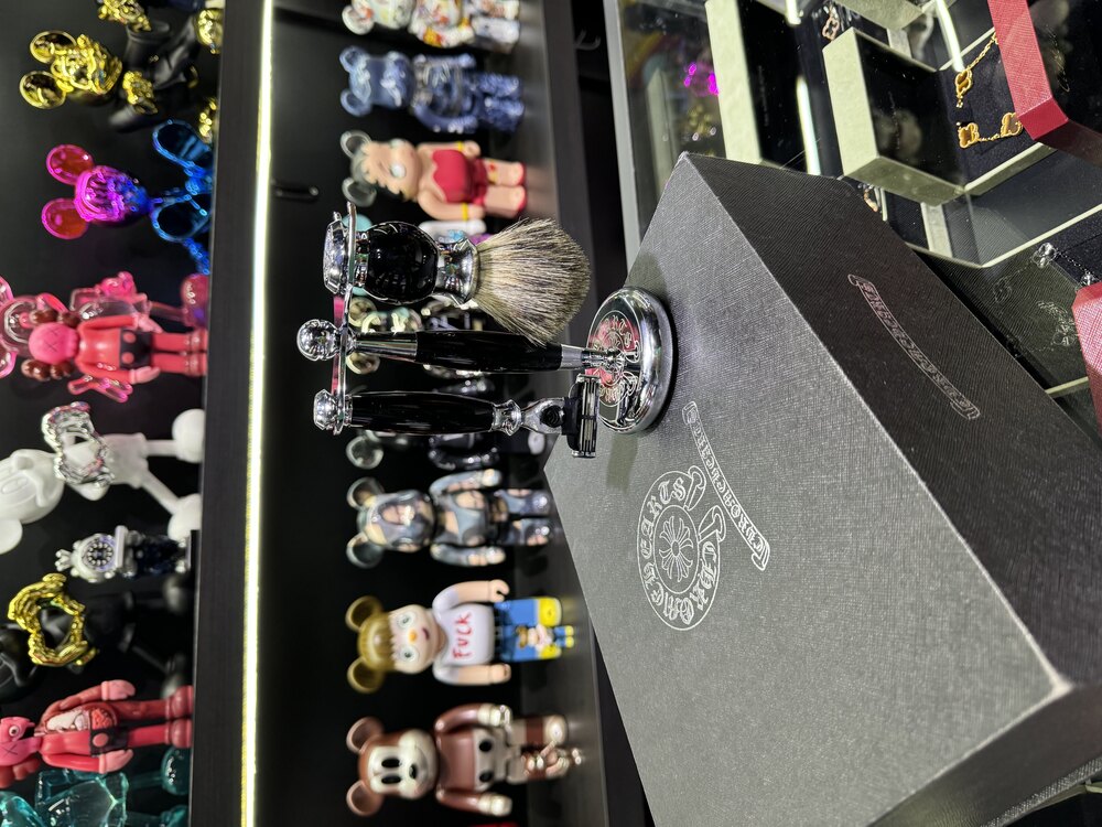 Chrome Hearts traş seti