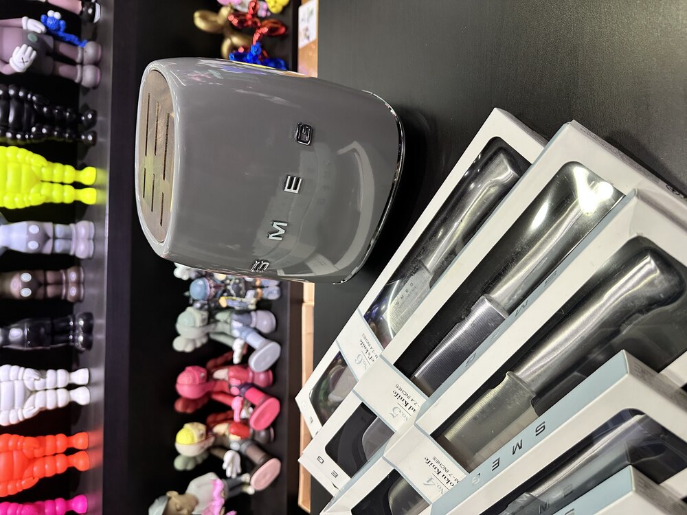 Smeg Gri Bıçak Seti 