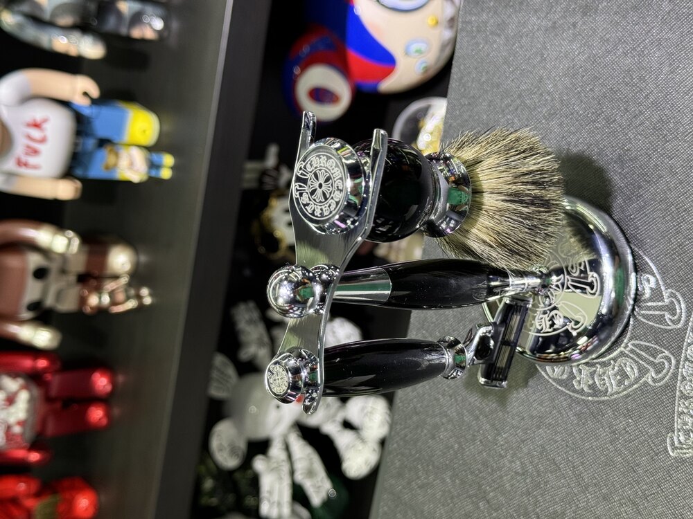 Chrome Hearts traş seti