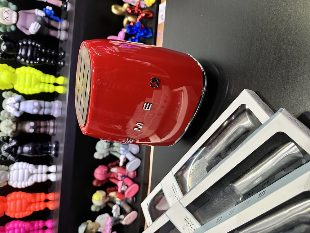 Smeg Kırmızı Bıçak Seti