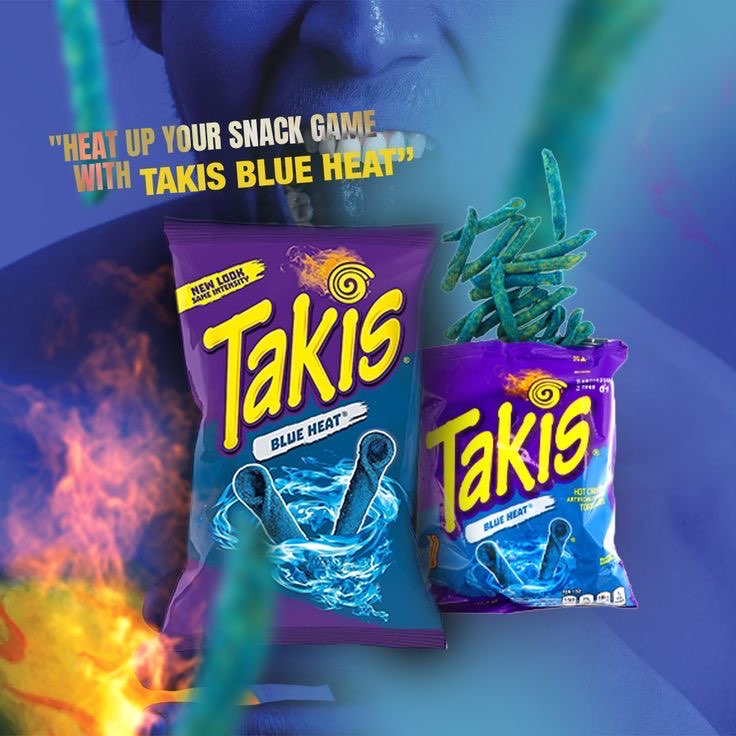 Takis blue heat 100 gr