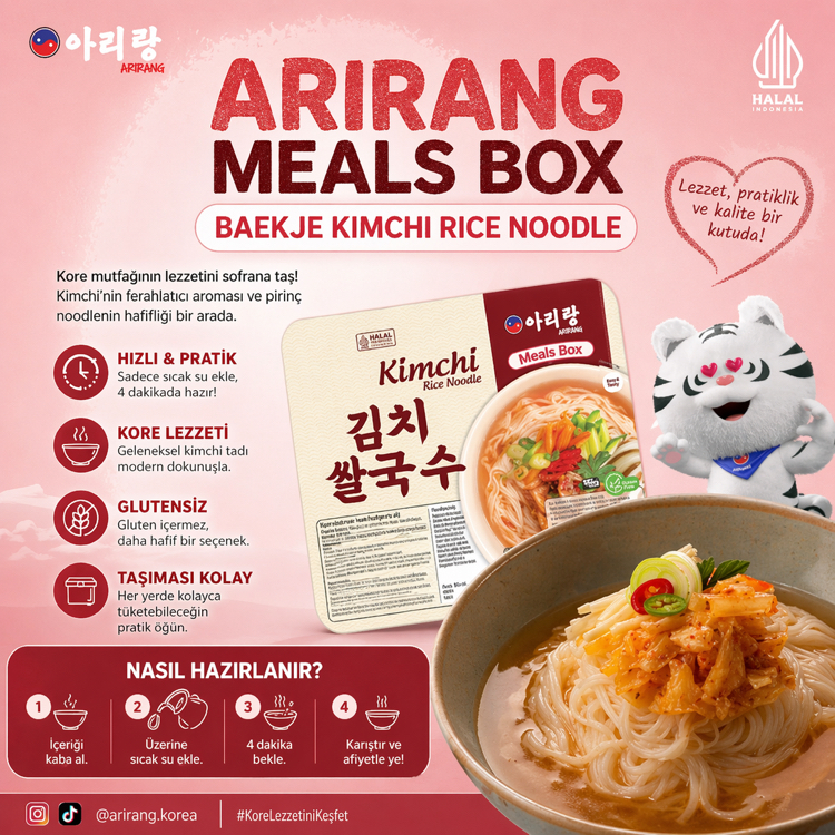 Arirang meals box kimchi