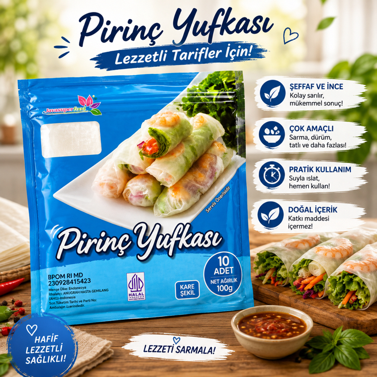 Rice paper | Pirinç yufkası