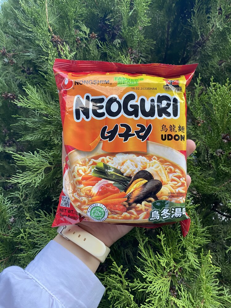 Neoguri Udon ramen 