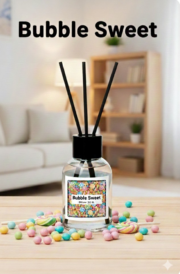 ŞEKERLİ  SAKIZ  ODA  KOKUSU 50  ML 
