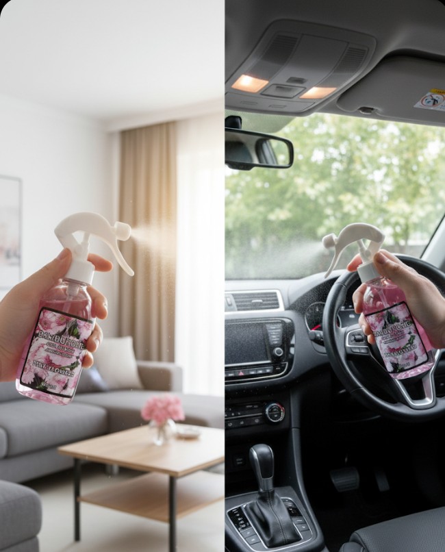 ODA  VE  OTO  PARFÜM PEMBE ÇİÇEKLER 200 ML