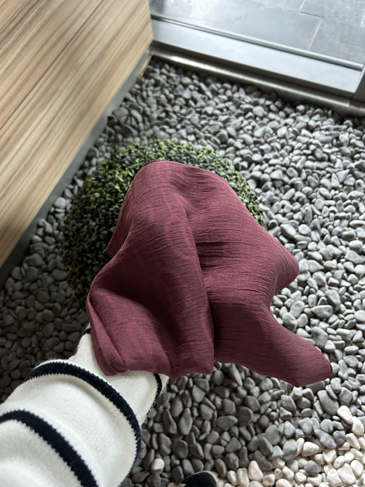 NEW MODEL ZİNCİR DESEN KOYU BORDO 