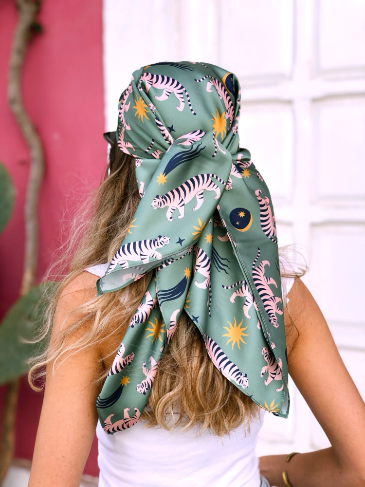 Wild&Free Green Maxi Bandana