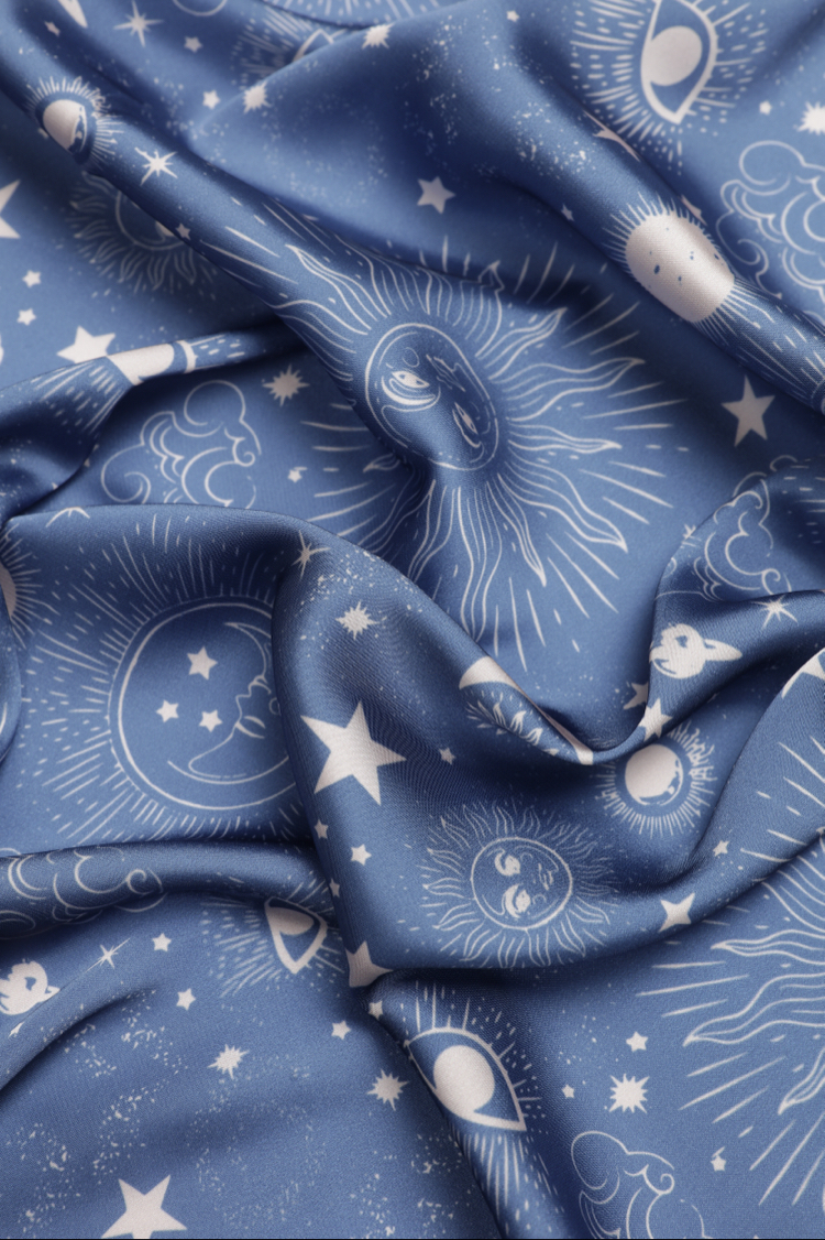 Eclipse Blue Maxi Bandana