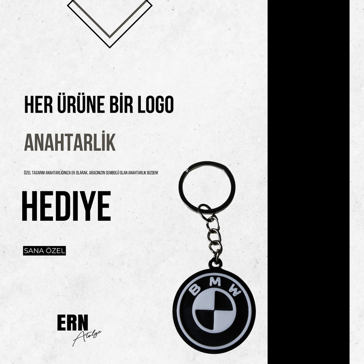 Kişiye Özel Plaka Anahtarlık / Araba Hediyesi / BMW E30 Anahtarlık