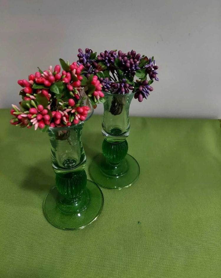 16-0023DP Onikili Mini Cipso Dk. Pink Yapay Pıtır Çiçek 14cm Dekoratif 1 Adet