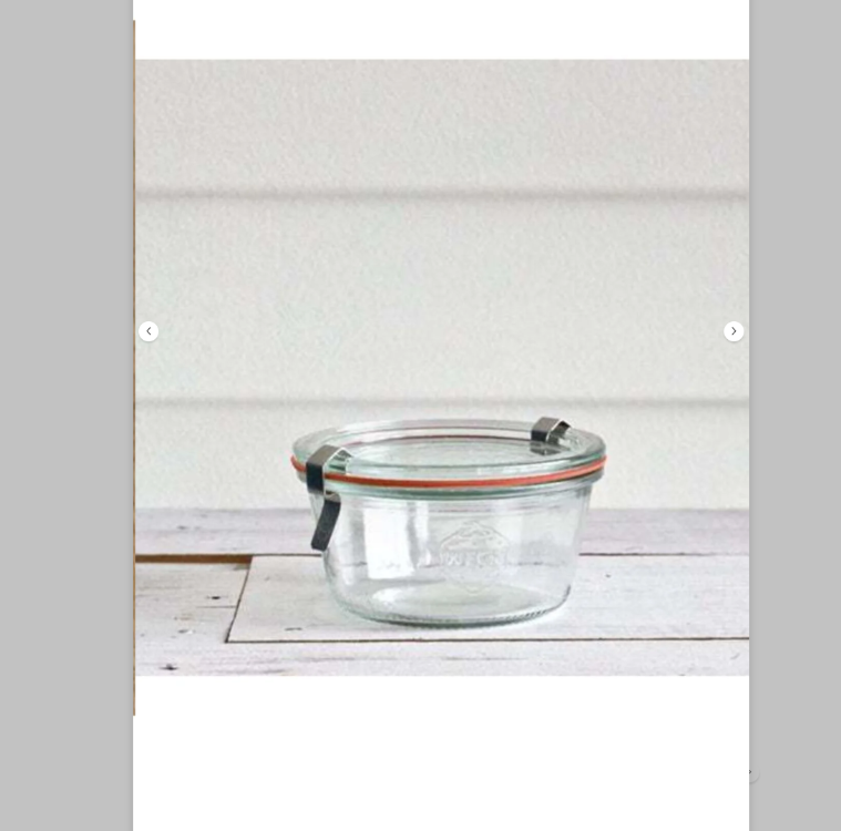 77844866 Weck 290 Ml Mold Kısa Kavanoz Kavanoz Mutfak Saklama Düzenleme
