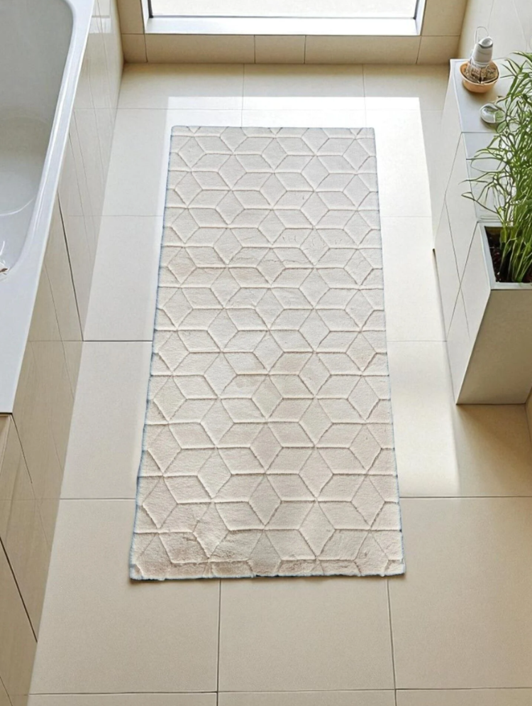 CD0012BANYO_65148 Comfort Diamond No:1 | Sütlü Kahve 75 x 110 cm