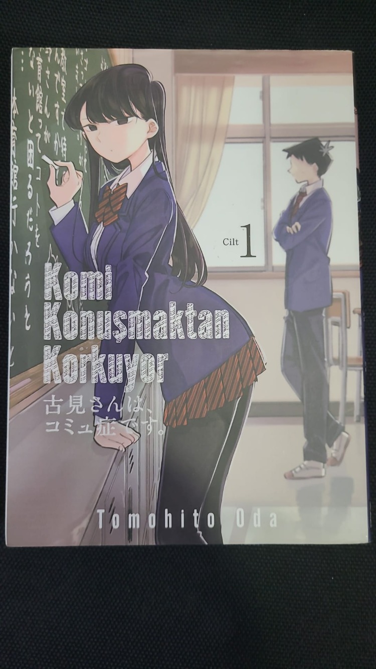 9786257646482 Komi Konuşmaktan Korkuyor Cilt 1 MANGA türkçe çizgi roman kitap