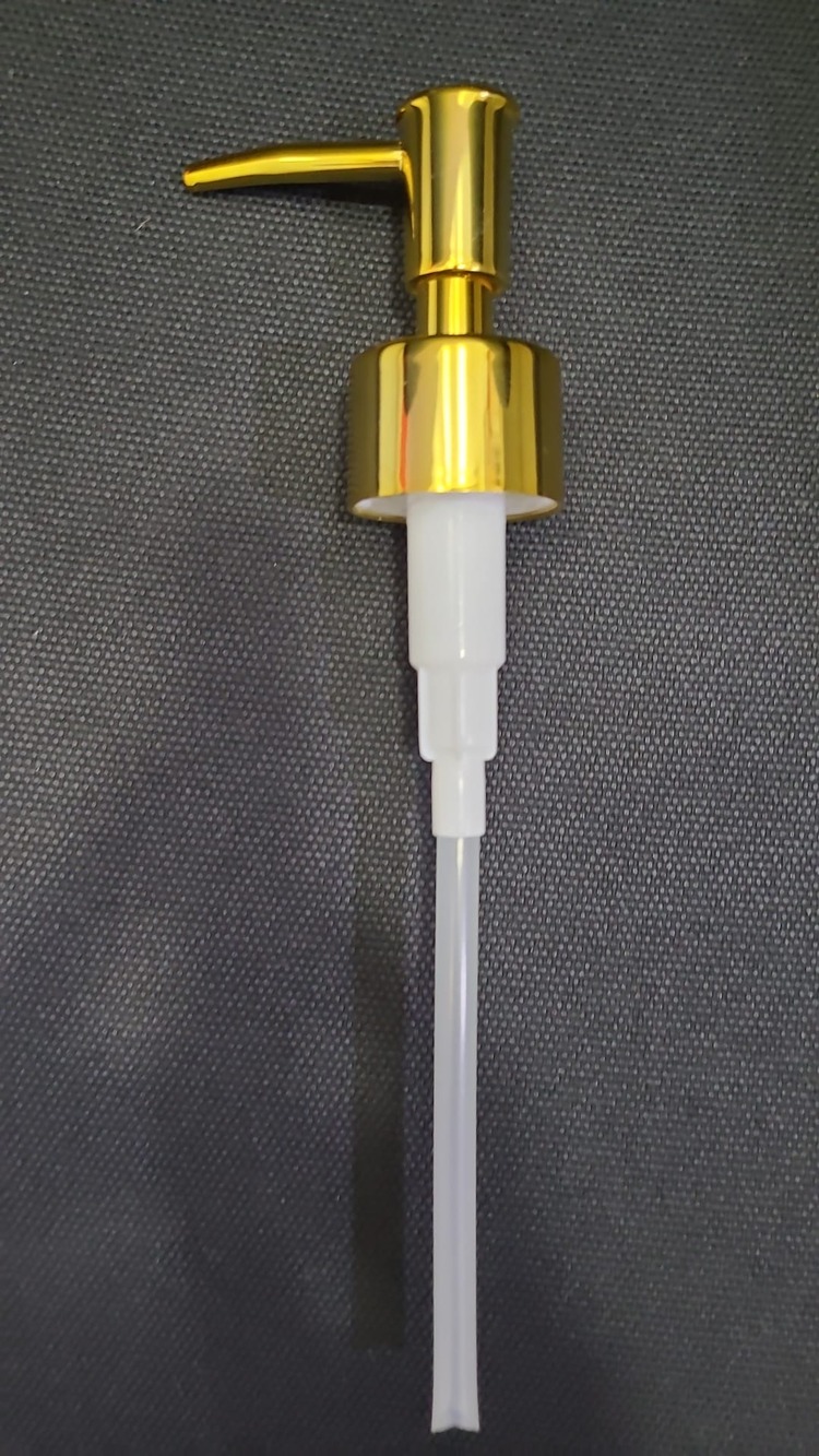 CD-13791 Sıvı Sabunluk İçin Yedek Pompa Altın Banyo Parça Spare Pump 1 Adet