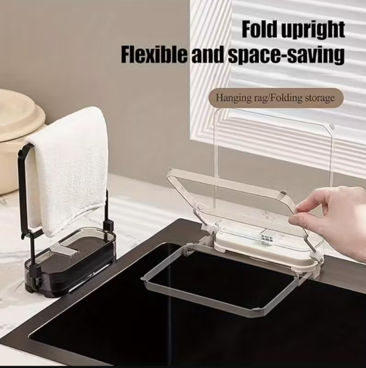 WM198912 Bej Emiş Kupası Mutfak Lavabo Filtre Standı, Evde Kullanılan