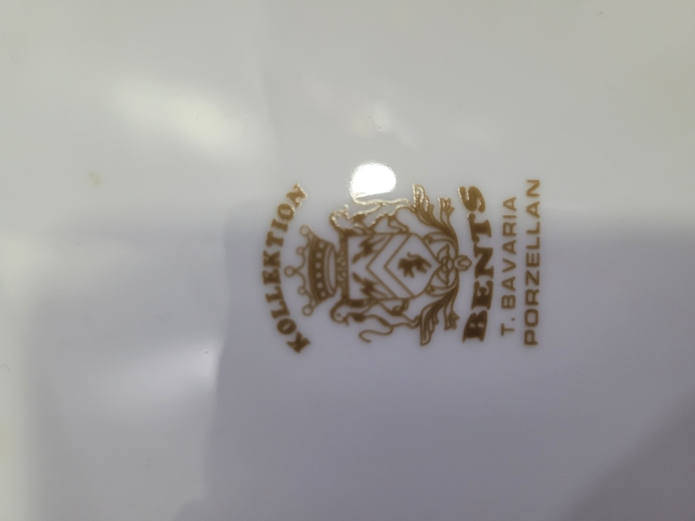 A1201561185 Kollektion Bents T. Bavaria Porzellan Desenli Salata Tabağı 1 Adet