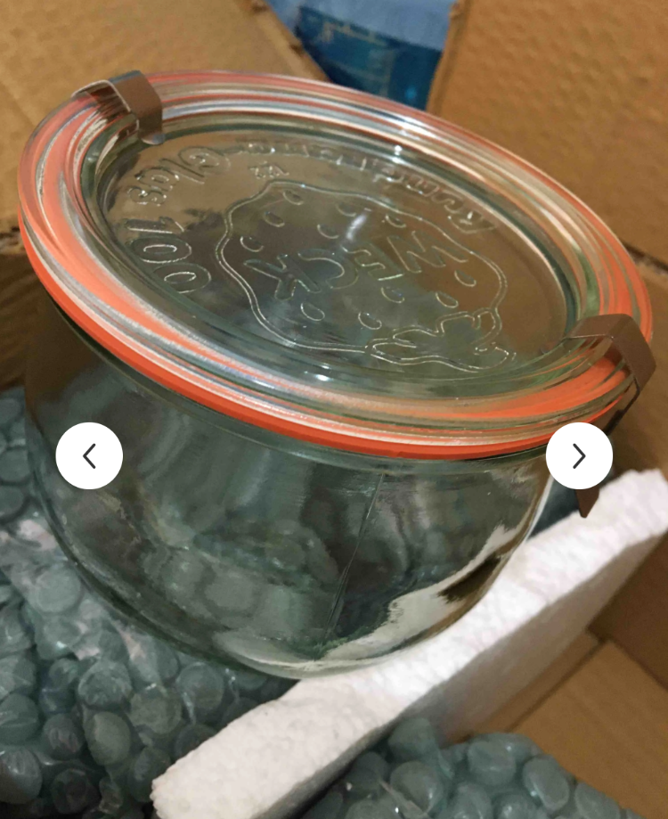 43209627 Weck 580 ml Lale Kavanoz Set 4'lü Kavanoz Mutfak Saklama Düzenleme
