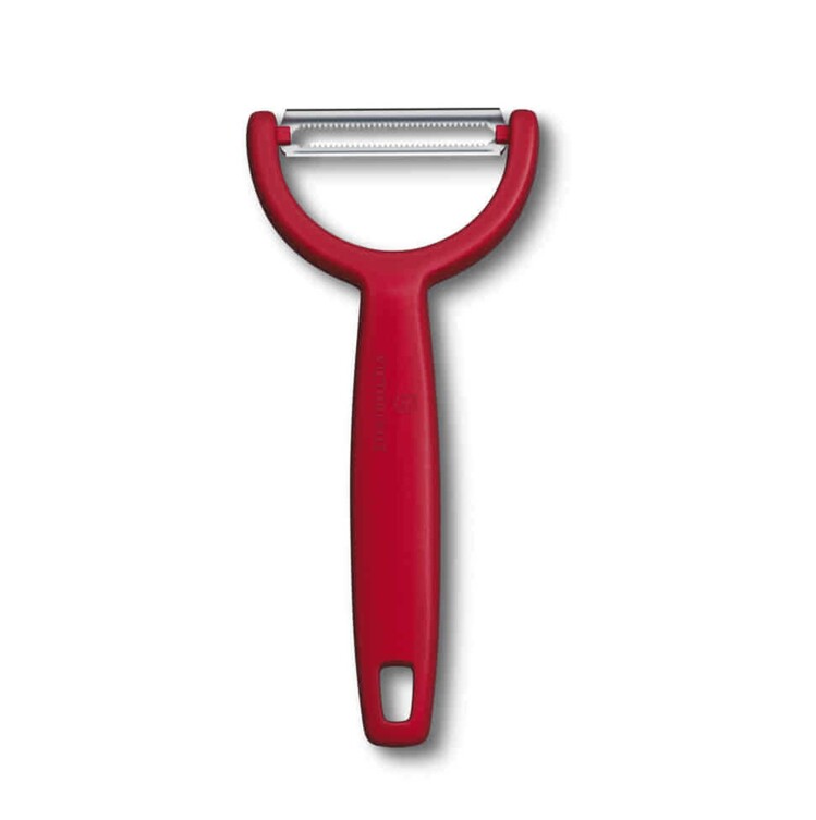 VT 6.0963.1 Victorinox Mutfak Aleti YPSO Tırtıklı Kenar Çift Taraf Kırmızı Soyacak