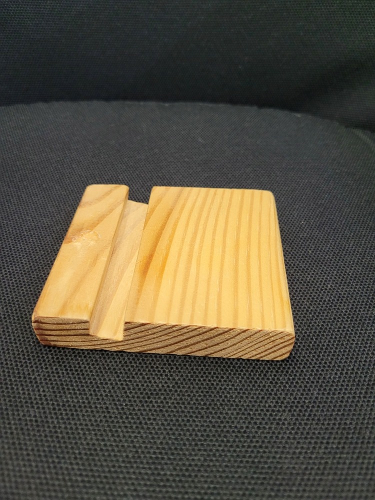 AE60850278476 Çocuk Oda Dekorasyon Dikey Yatay Telefon Stand Ahşap El Yapım 1 Adet