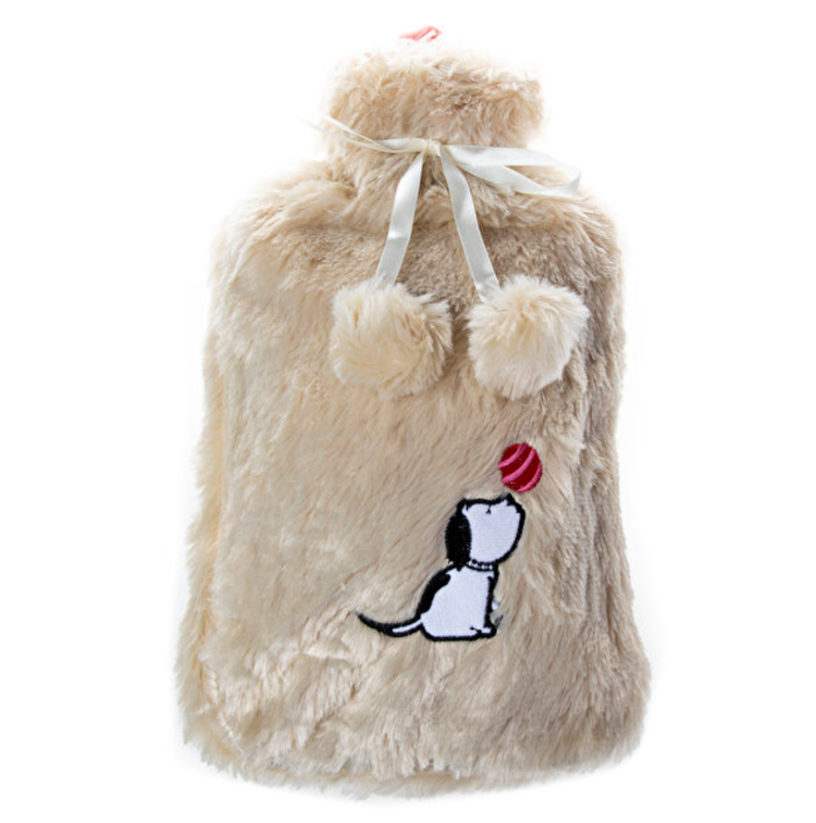 BGD11881017 Biggdesign Dogs Bej Peluş Sıcak Su Torbası Kişisel Bakım Sağlık