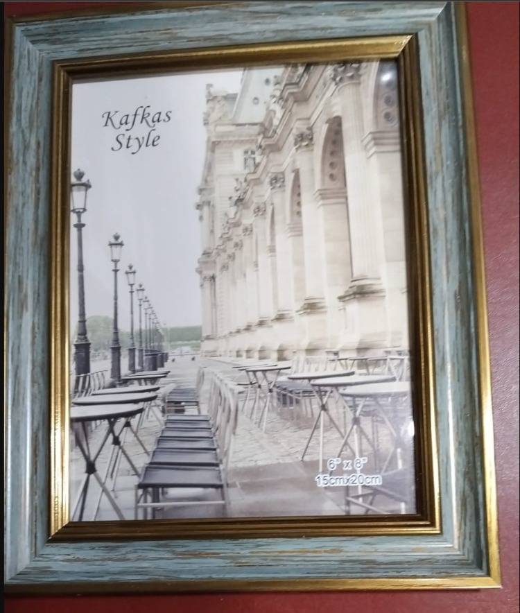 17273165015042026 MAVİ 15X20 ÇERÇEVE PHOTO FRAME 1 ADET