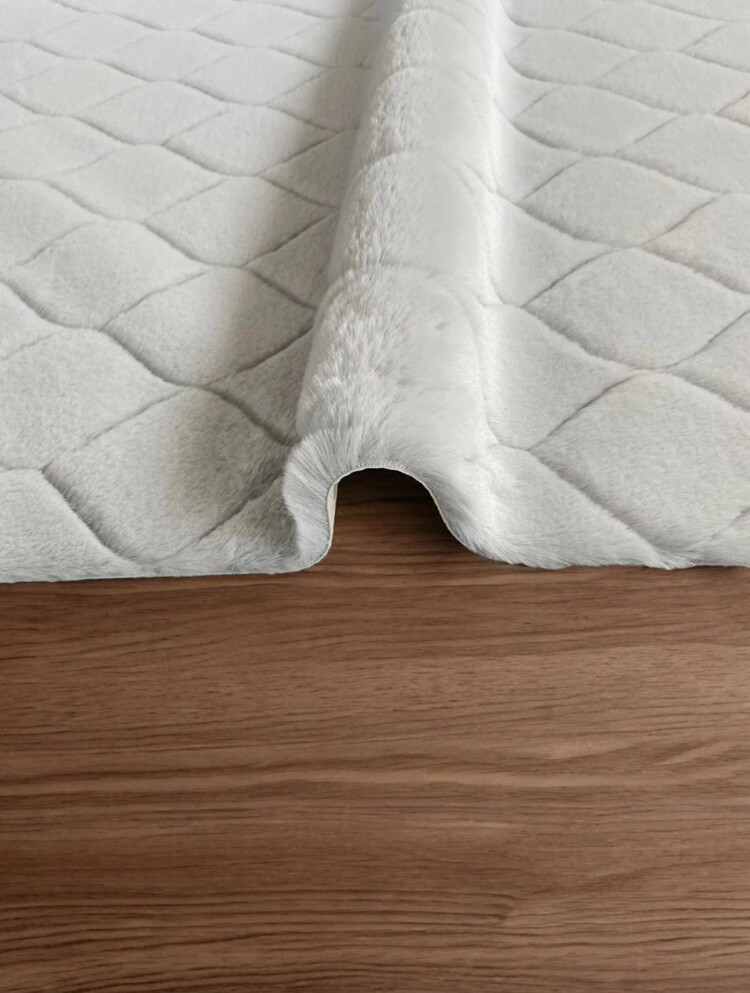 CD009_e2c128 Comfort Diamond No:2 | İpek Gri 75 x 150 cm