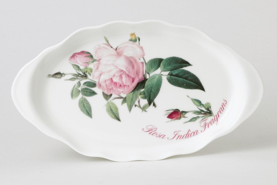 ROYVSTP Roy Kirkham Versailles İnce Kemik Çini Tatlı Tepsi Oval 1 Adet