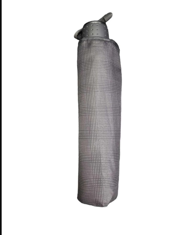 RW-023002  High Quality Umbrealla Siyah Ekose Unisex Şemsiye Manuel Katlamalı Çanta Tip Rüzgar