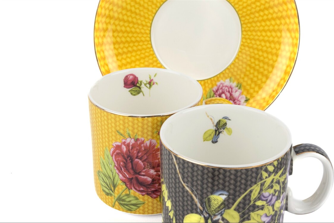 P362.839873 Karen 2li Çay Fincanı Seti 6prç 180cc