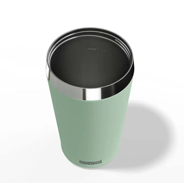 SIGG 6015.10 Sigg Helia Milky Green 0,45lt Çelik Termos Yeşil Switzerland Matara 1 Adet