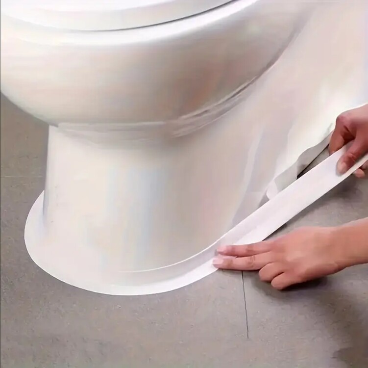 WA42203 Beyaz (uzunluk 1.5m, genişlik 2.2cm) Mutfağa Özel Su Geçirmez Bant Lavabo