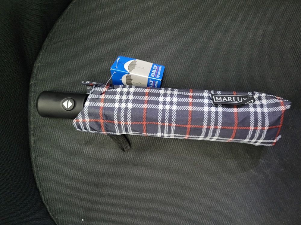 EMAR-110P Tam Otomatik Ekoseli Desenli Şemsiye Oto Desenli 8 Telli 1 Adet
