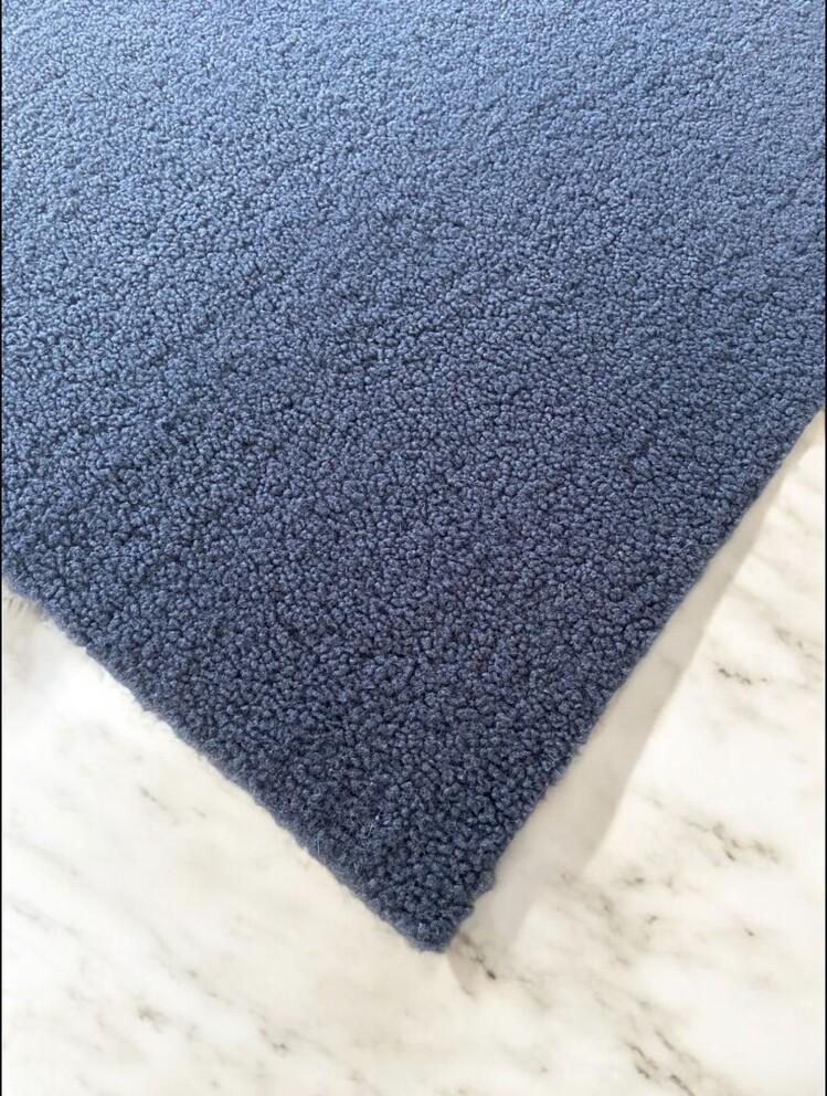 BukleLacivert_46036 Bukle Halı | Lacivert 80 x 150 cm