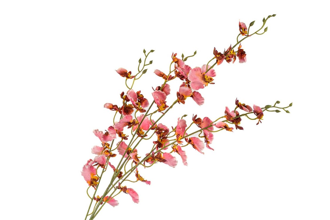 P358.374938 Pembe Çok Dallı Yapay Çiçek 93cm Dekorayon Gerçekçi 1 Adet