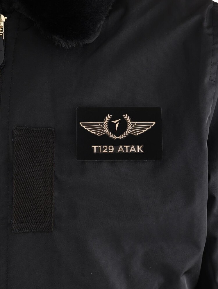 P-00571-STD-STD T129 ATAK İsimlik Peç (Tırtıklı Cırtlı, Cırt Karşılığı Hariç)