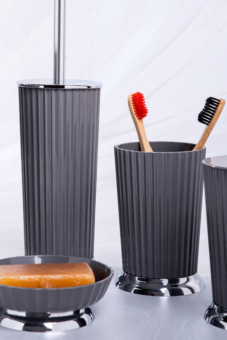 M-SA15-07 Nely Diş Fırçalık - Gri Banyo