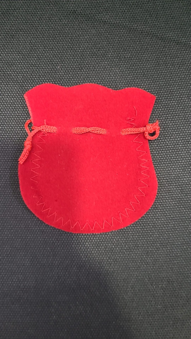 185812122025 9x9cm Kumaş Kese 1 Adet