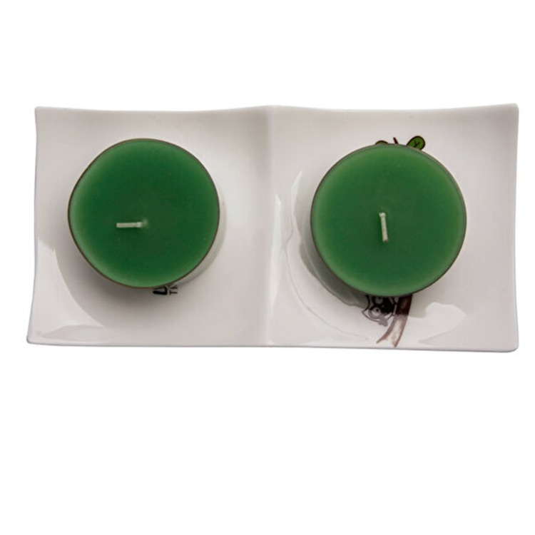 BGH06055040267 Design Tealight Mum Set Yeşil Ev Yaşam Hediyelik Koleksiyon Natural