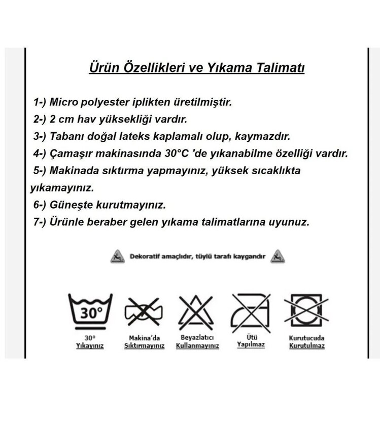CD009 Comfort Diamond No:2 Ipek Gri 75x110 Stil Home Gri Beyaz Özel Ebat Avantajlı Silinebilir