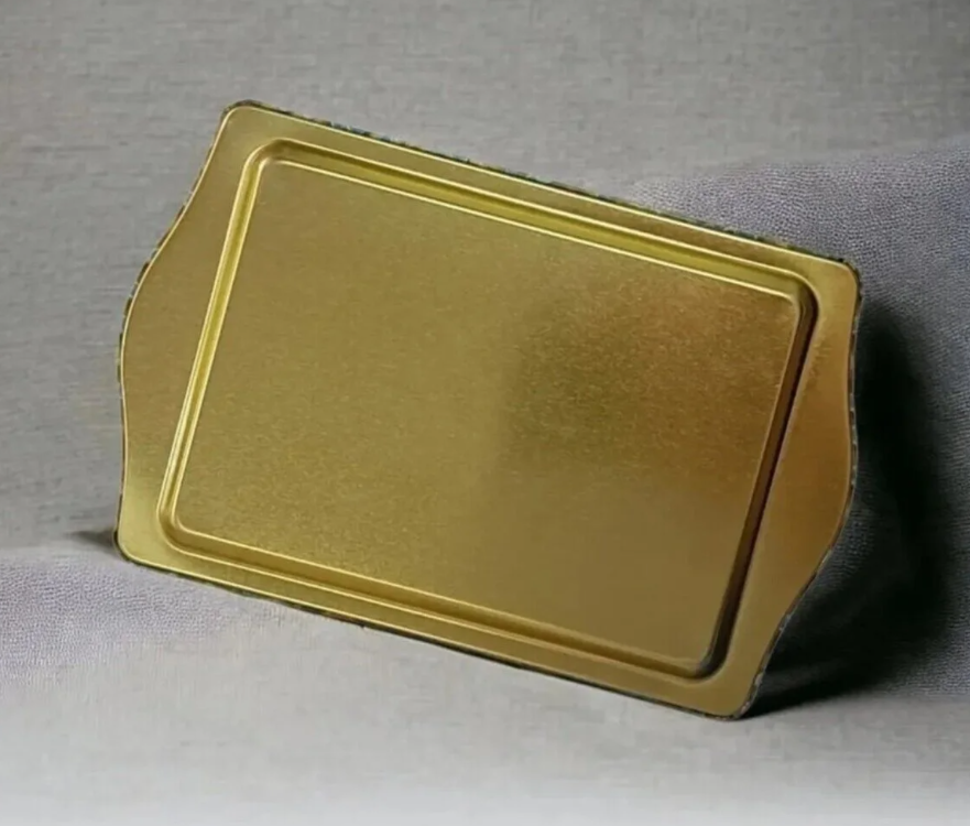 MTP70 Yeni Yıl Temalı Metal Tepsi 15,7x24,5cm Özel An Unutulmaz 1 Adet