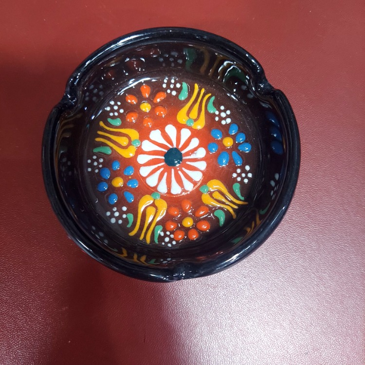 H161029102025 Küçük küllük Çap 8cm Yük 3 cm 1 Adet