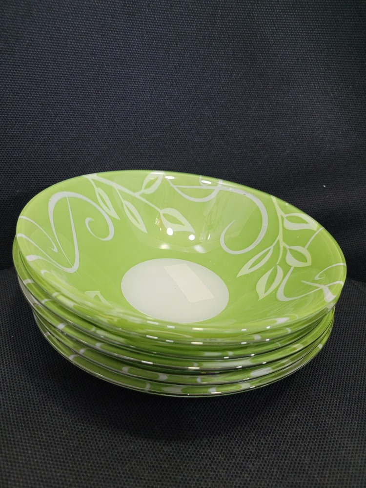 0883314058574 Luminarc Tempered Coupelle Multi Usage Plen Green 16cm Cam 6'lı Kase