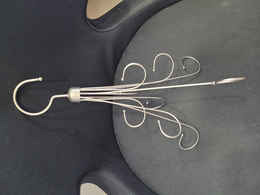 A3625307 Umbra 36cm Metal Dokuzlu Askılık Paslanmaz Çelik Suya Rüzgara Dayanıklı 1 Adet