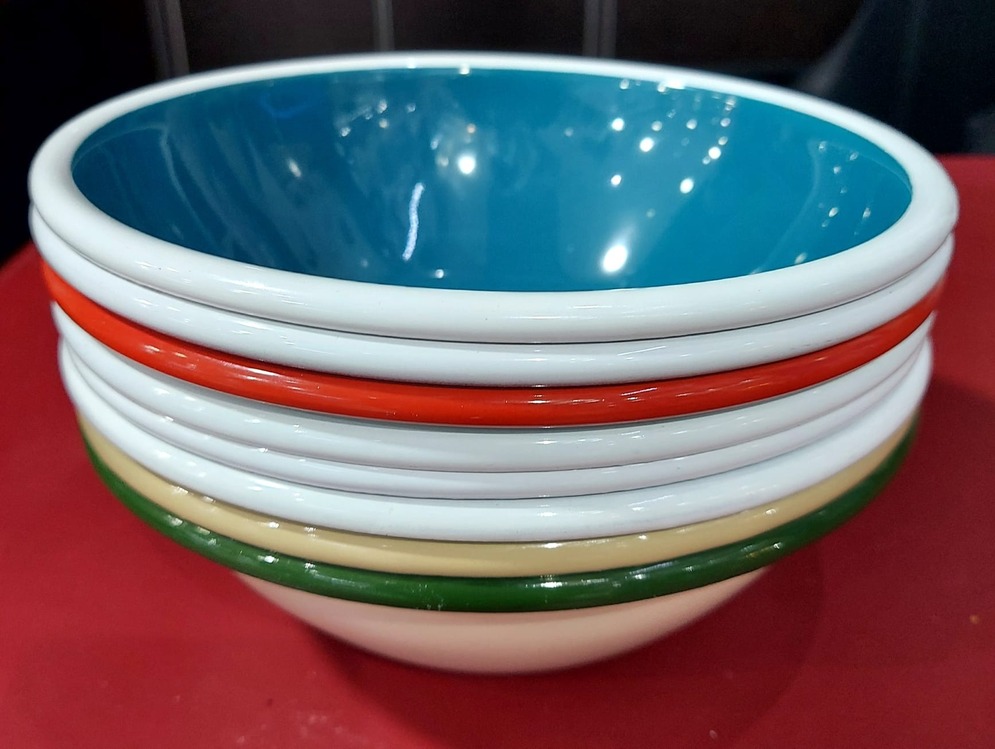 MIX21.EMY.KSE.04 Luyano Lunart Emaye 20cm Kase Mix Yükseklik 7cm 1 Adet