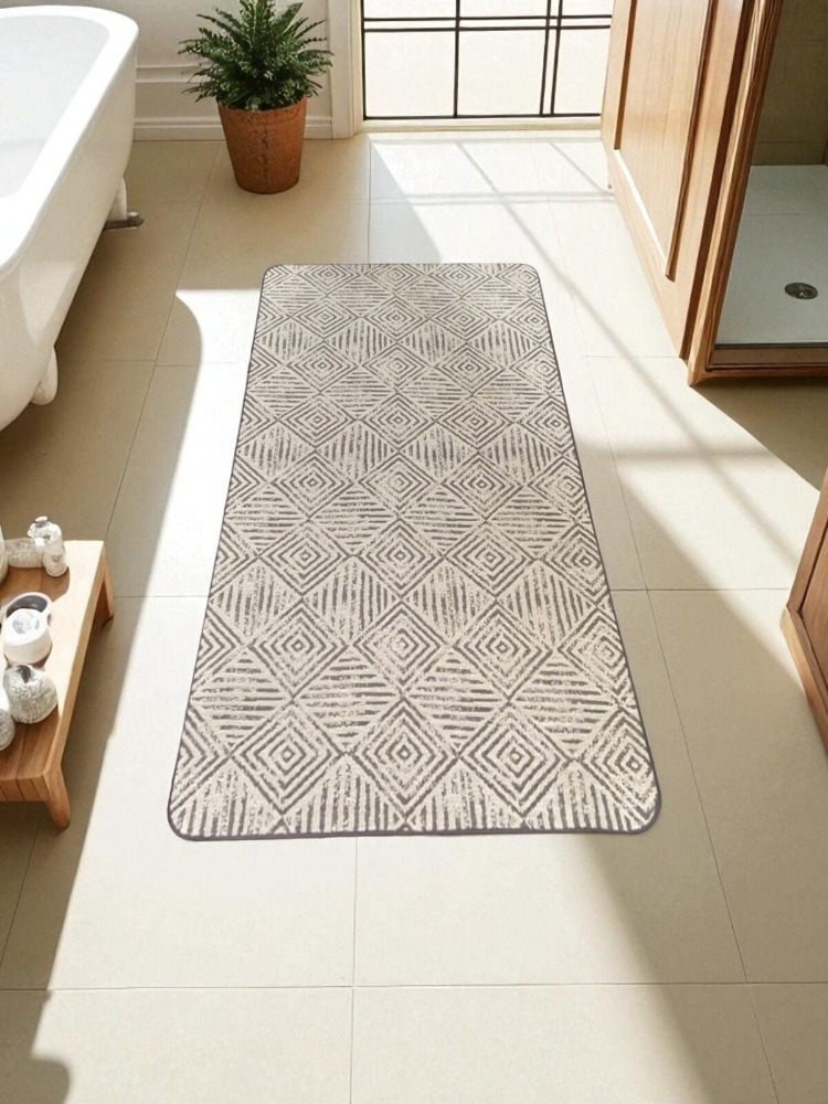 100X28JAKARAGNO1BANYO 100X28CM Jakar Halı | No:1 Açık Gri Banyo Halı